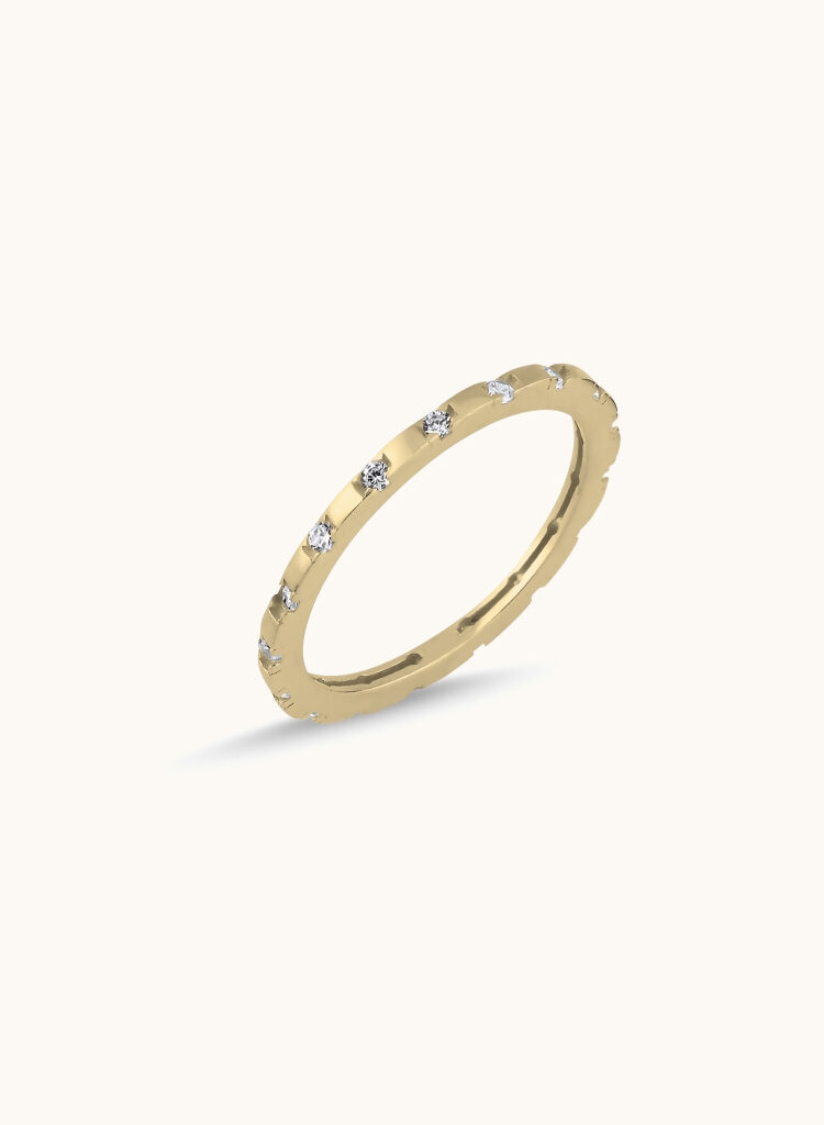 Anillo CZ Eternidad